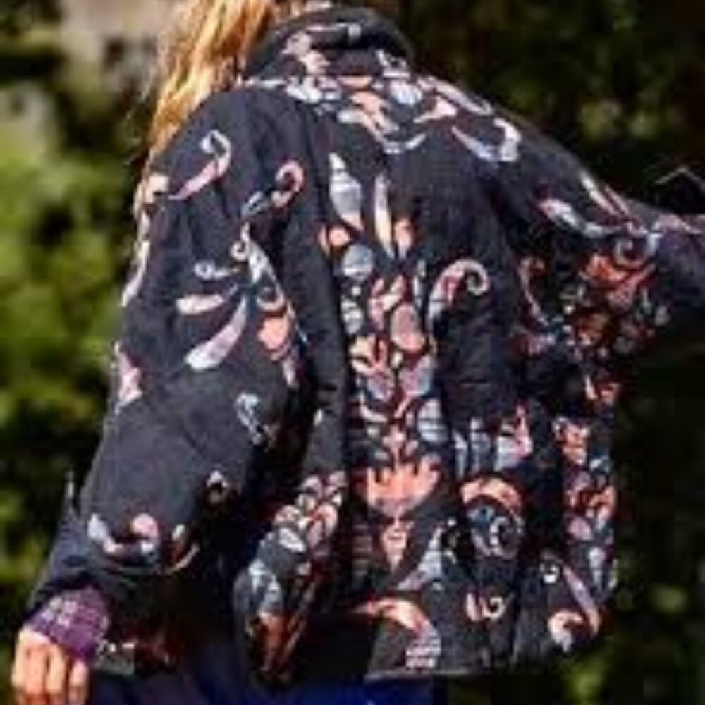 Pippa Reverse Applique Puffer